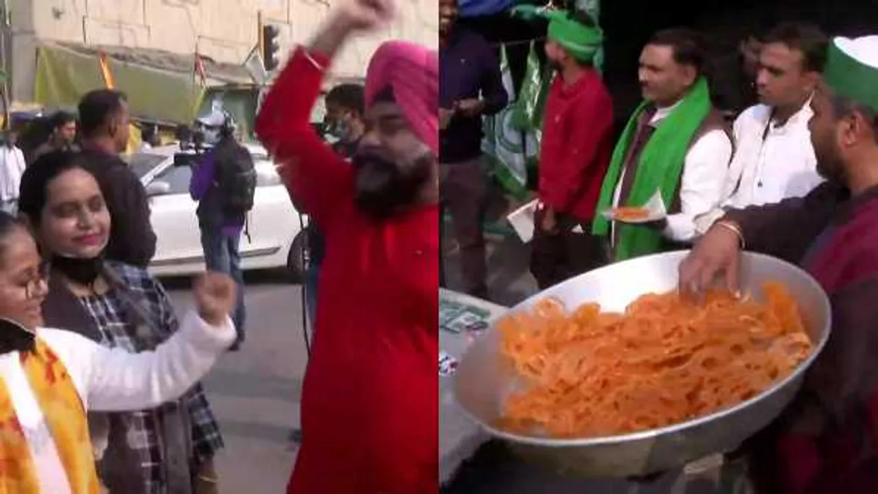 कृषि कानून वापस: किसानों ने जलेबी बांटी; राहुल, प्रियंका समेत 6 नेताओं की प्रतिक्रियाएं
