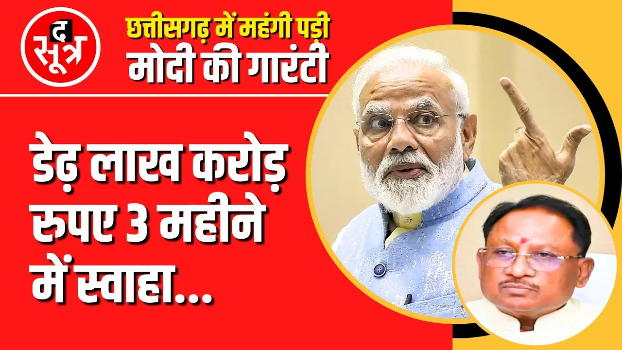 CG News | मोदी की गारंटी पूरी करने में Vishnu Deo Sai सरकार का खजाना खाली
