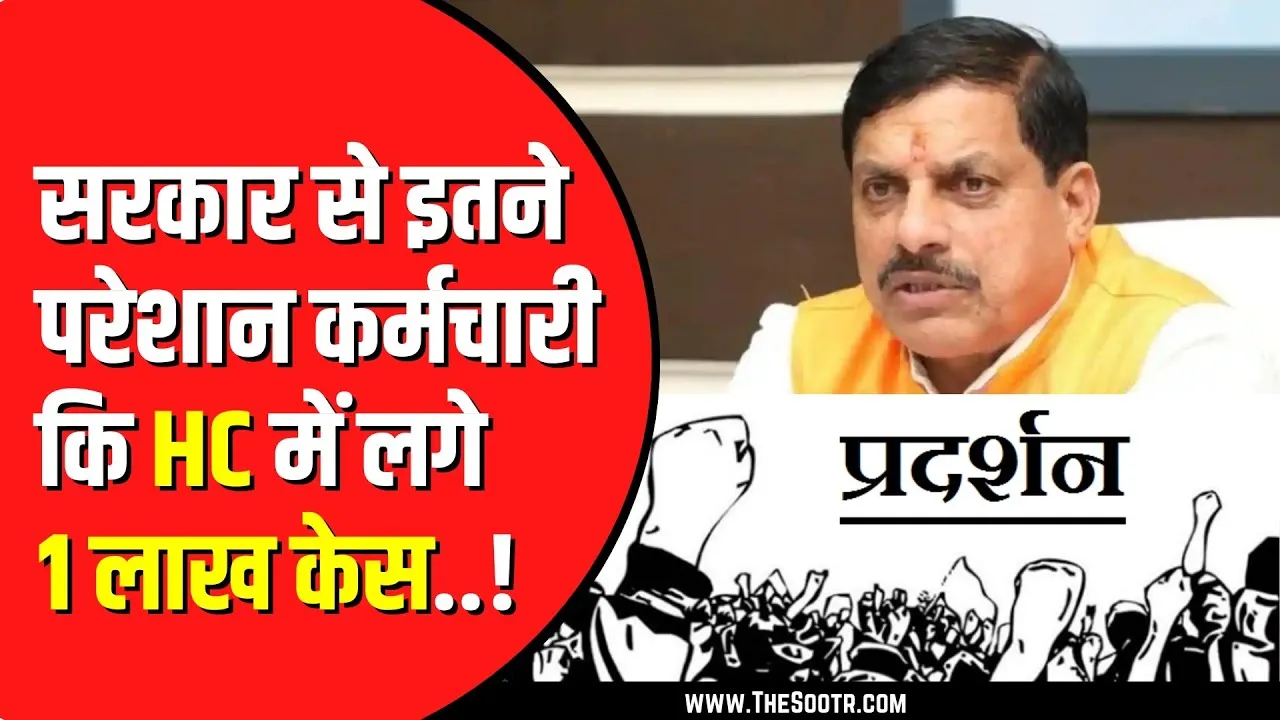 Madhya Pradesh में सरकारी कर्मचारी ही सरकार से परेशान | ये है पूरा मामला
