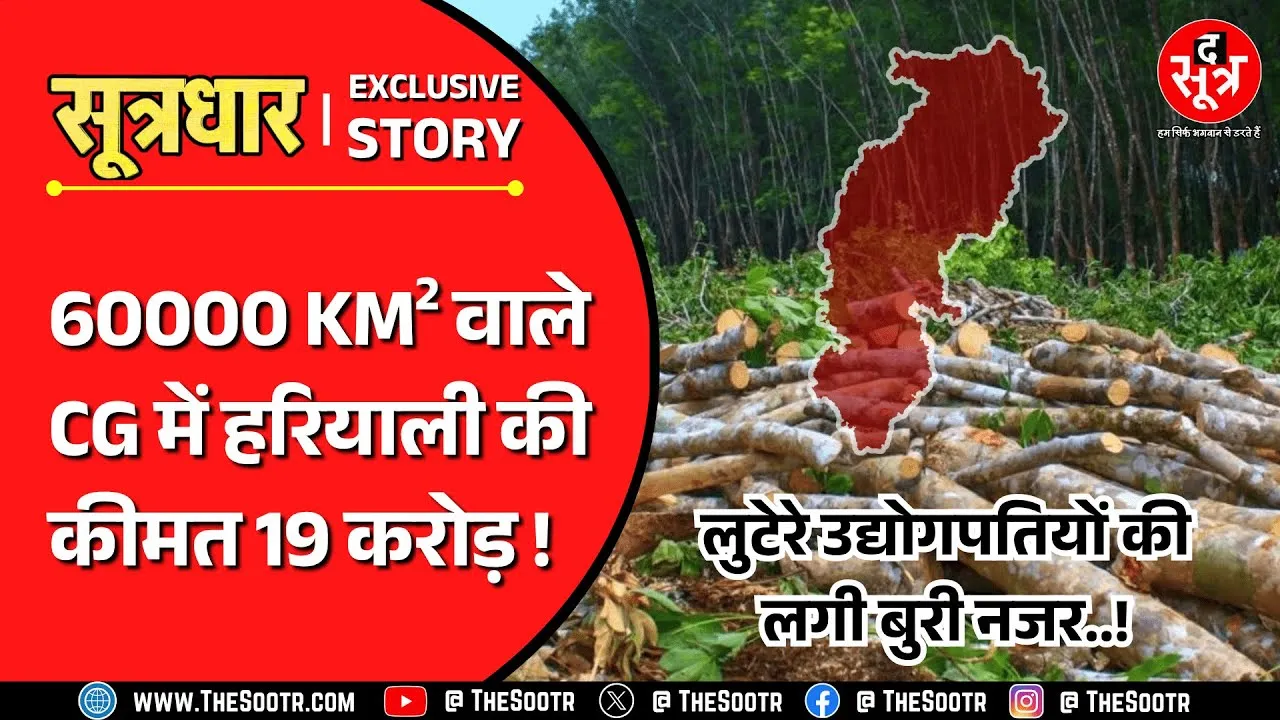 CG News | वनप्रदेश को लूट रहे उद्योगपति, मगर हरियाली पर खर्च करने का नहीं है जिगरा !