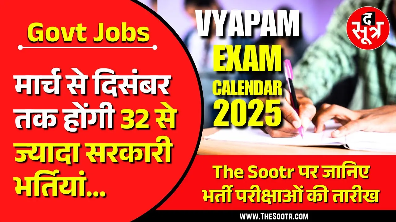 Govt Jobs | खुला सरकारी भर्तियों का पिटारा, मार्च से दिसंबर तक 32 एक्जाम लेगा Vyapam