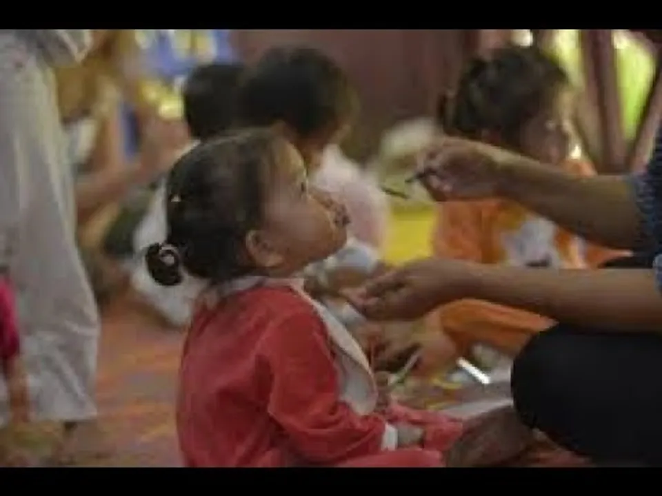 बच्चों को पोषण: कुपोषण से जंग, सामने आ रहे पॉजिटिव रिजल्ट