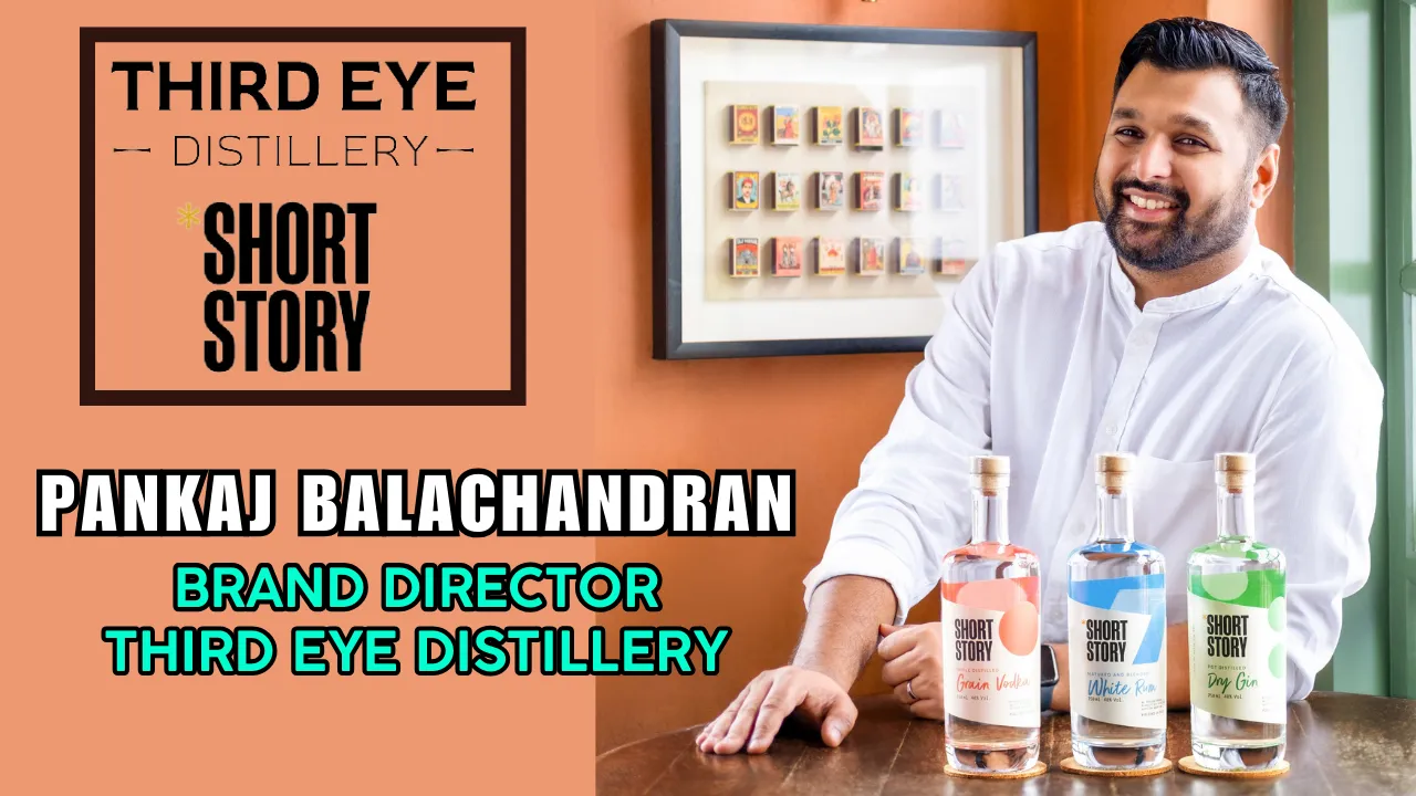 Pankaj Balachandran brand Director third eye distillery