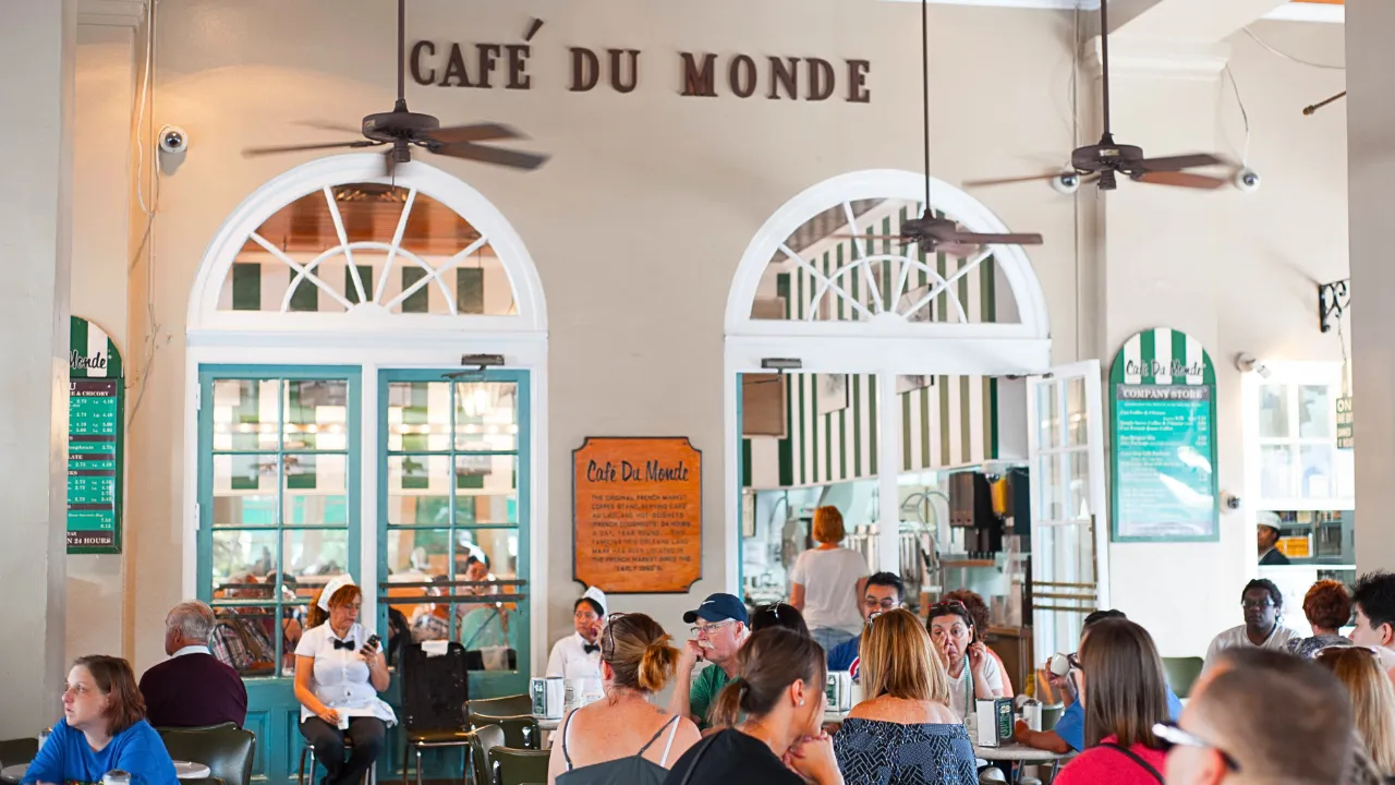Café du Monde in New Orleans
