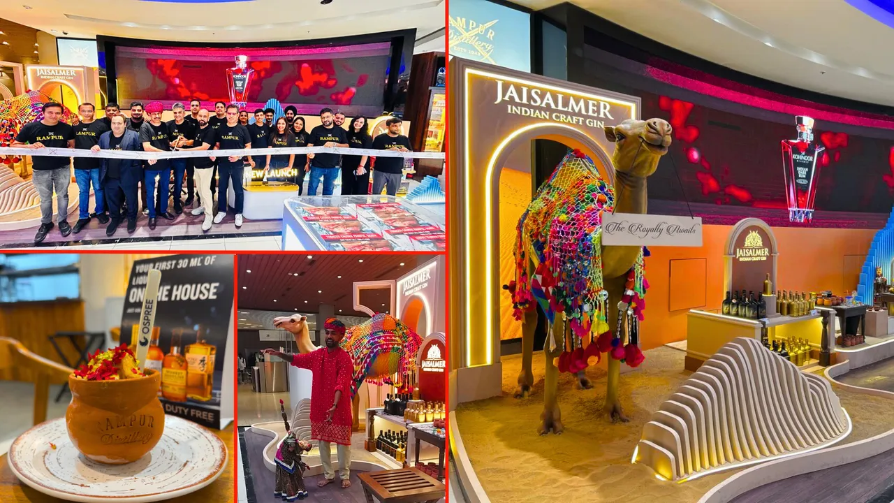 Ospree & Radico celebrate ‘Spirit of India’ at Mumbai airport