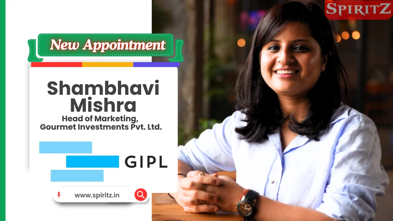 Gourmet Investments elevates Shambhavi Mishra