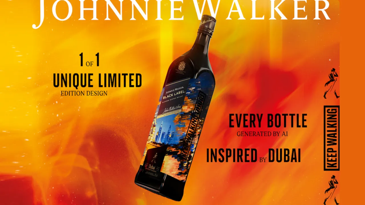 Diageo releases AI-Generated Johnnie Walker ‘1 of 1’
