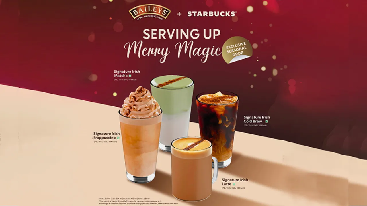 Baileys and Starbucks India unveil festive holiday collaboration