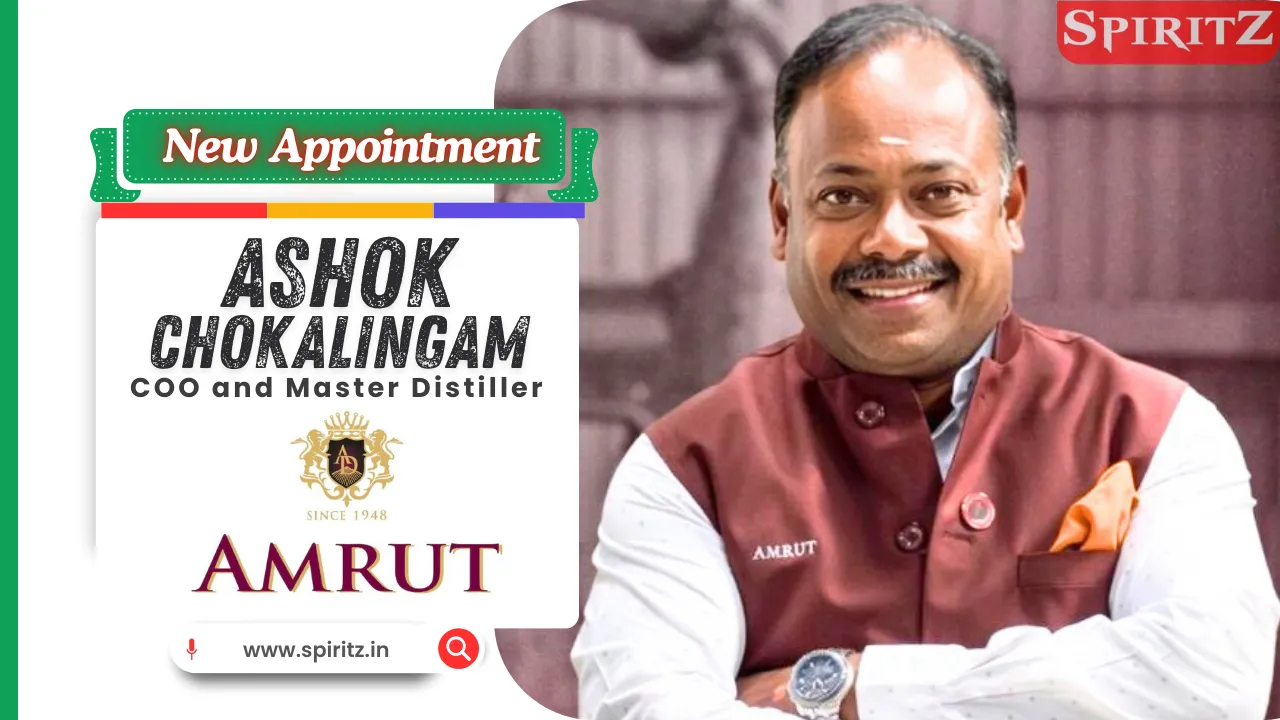 Amrut Distilleries elevates Ashok Chokalingam to COO