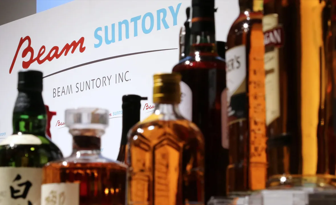 Beam Suntory's sales rise