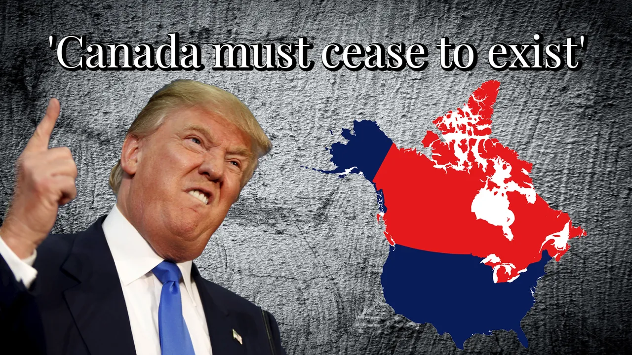 Canada must merge with United States, quips Trump