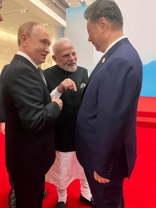 Modi Xi Putin