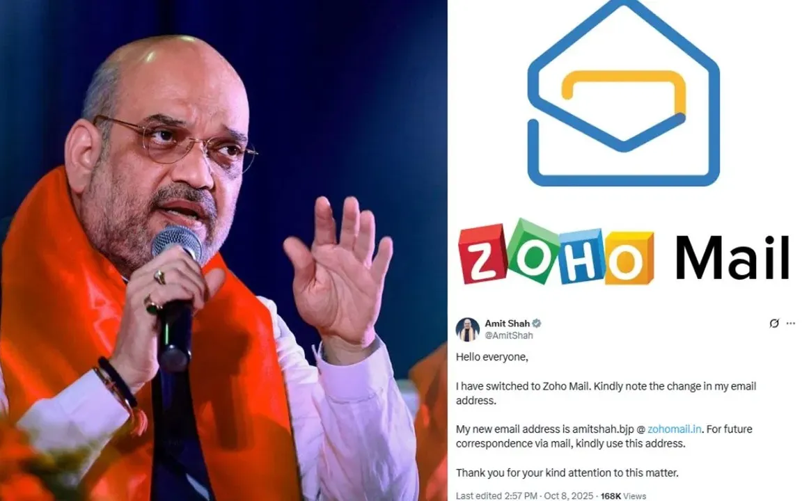 Amit Shah Zoho Mail Switch