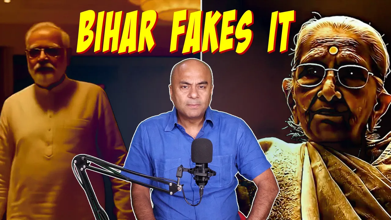 Bihar AI deepfake election campaigns