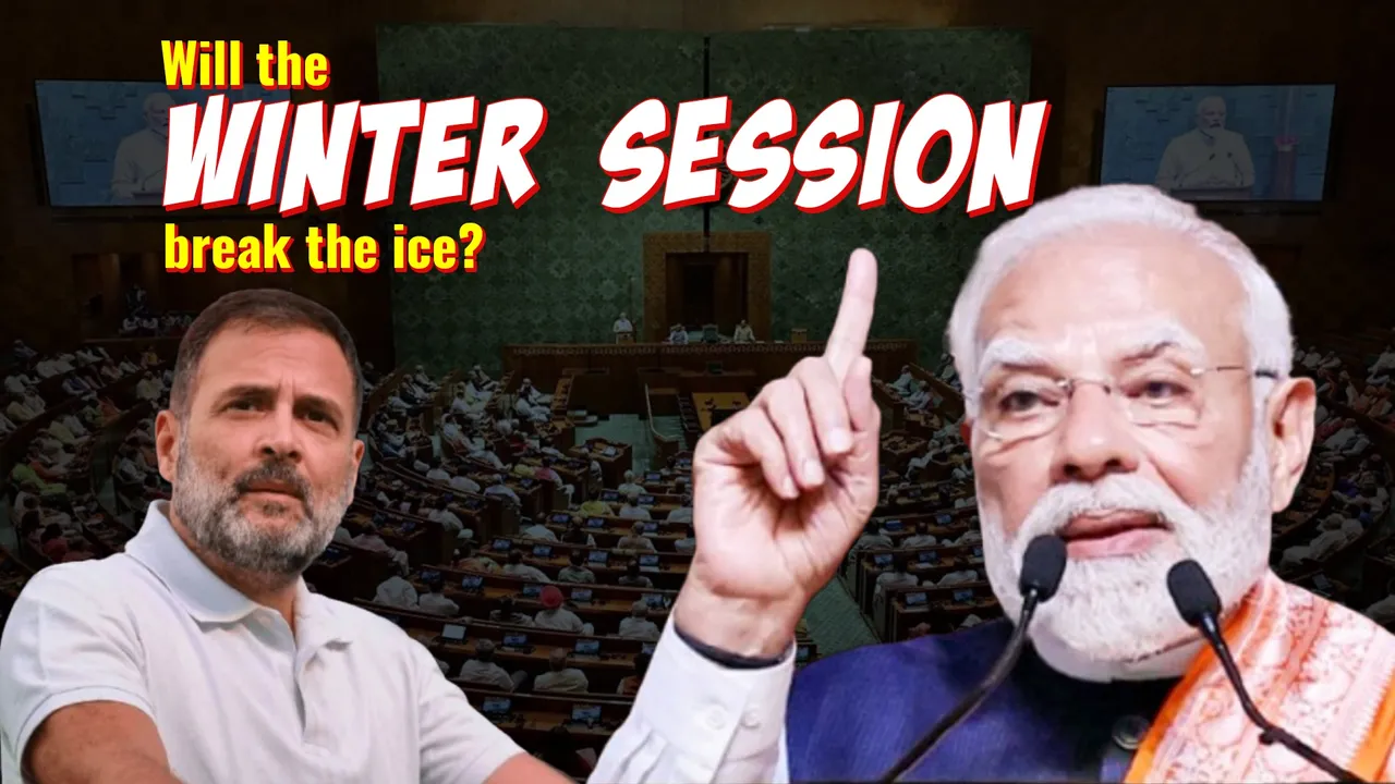 Pandemonium in Winter Session