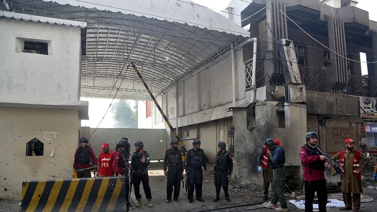  FC headquarters in Peshawar Photograph: (google) 
