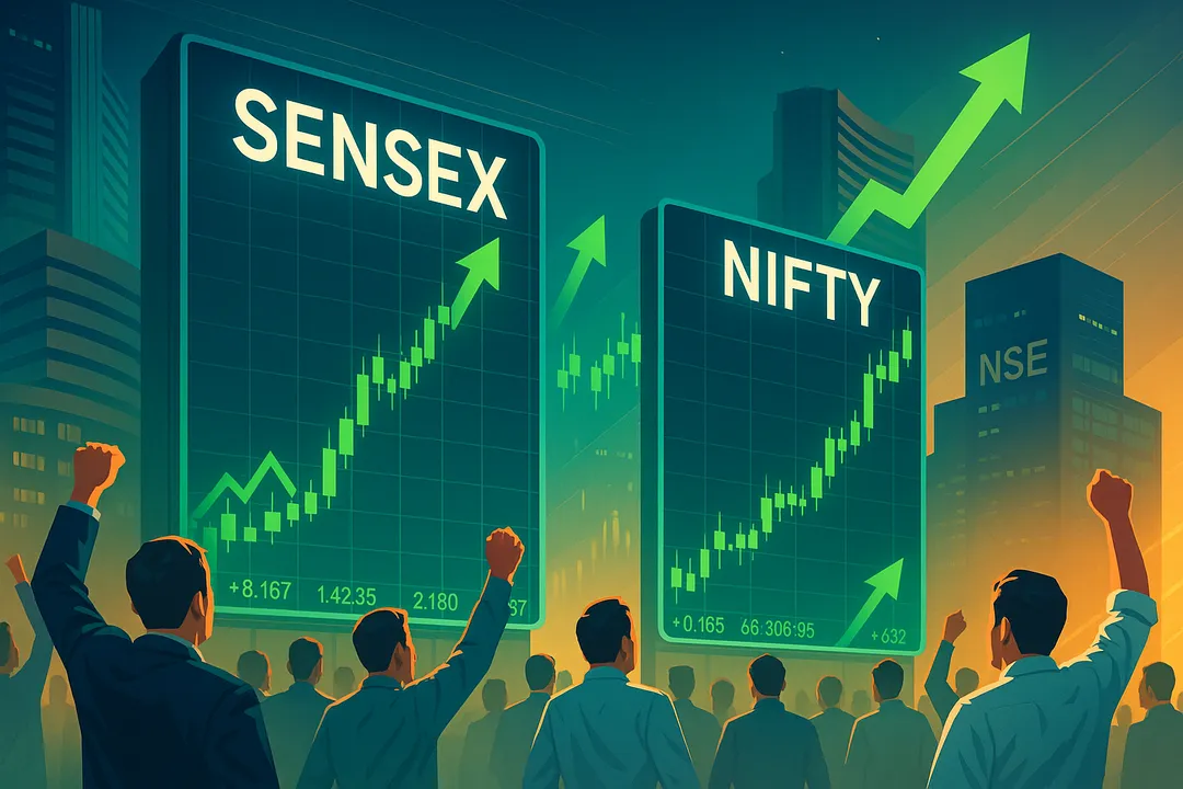  sensex Photograph: (AI) 