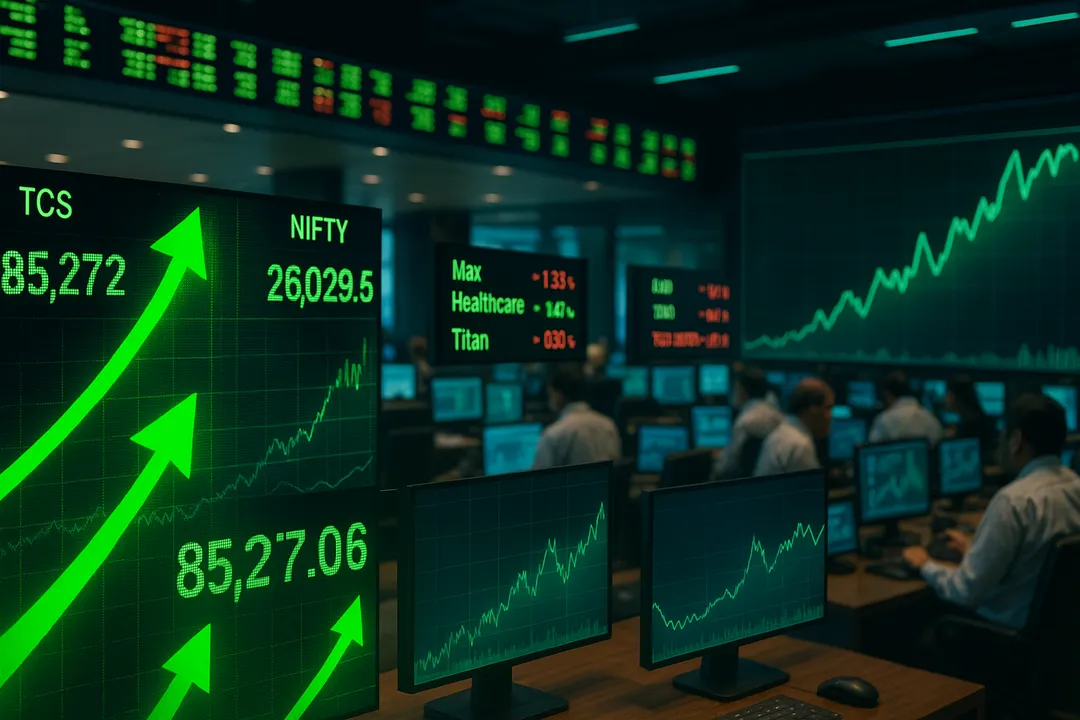  SHARE MARKET Photograph: (AI) 