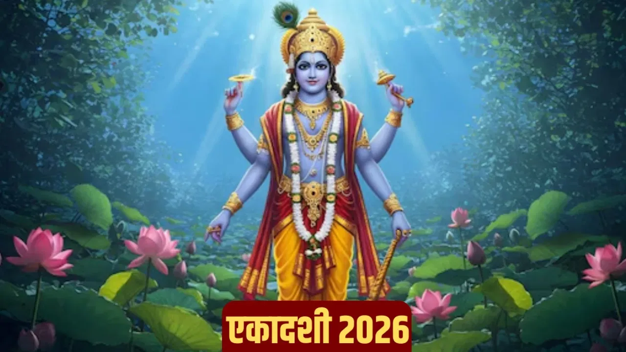  आमतौर पर एक साल में कुल 24 एकादशी व्रत होते हैं।  लेकिन साल 2026 में ऐसा नहीं होगा।  Photograph: (google) 