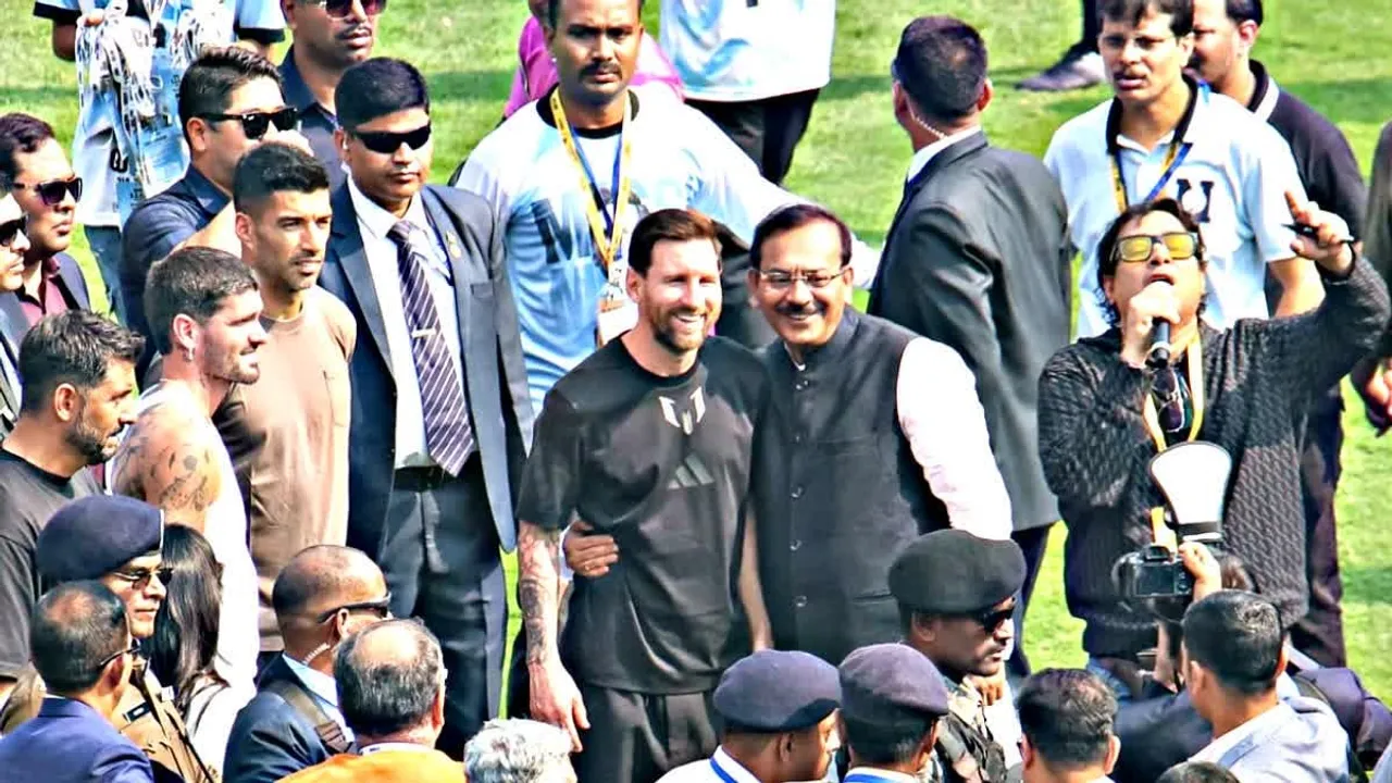  मेसी कार्यक्रम में अव्यवस्था पर सख्त कार्रवाई: डीजी और सीपी को नोटिस, डीसीपी निलंबित