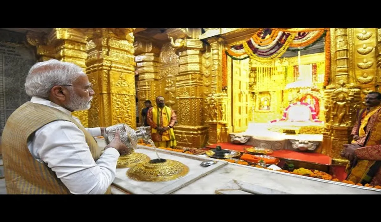  प्रधानमंत्री ने सोमनाथ मंदिर को बताया अदम्य सांस्कृतिक चेतना और साहस का जीवंत प्रतीक