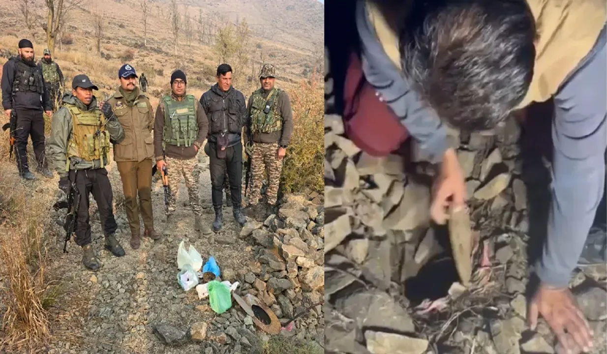  किश्तवाड़ में जैश-ए-मोहम्मद के आतंकी ठिकाने का भंडाफोड़: ऊंचे पहाड़ों में बना था भूमिगत अड्डा