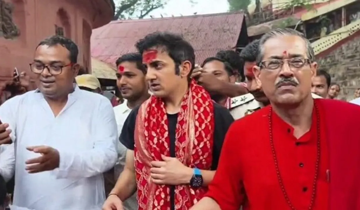  भारतीय टीम के मुख्य कोच गौतम गंभीर ने मां कामाख्या धाम में की पूजा-अर्चना