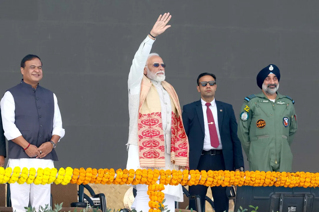modi in assam