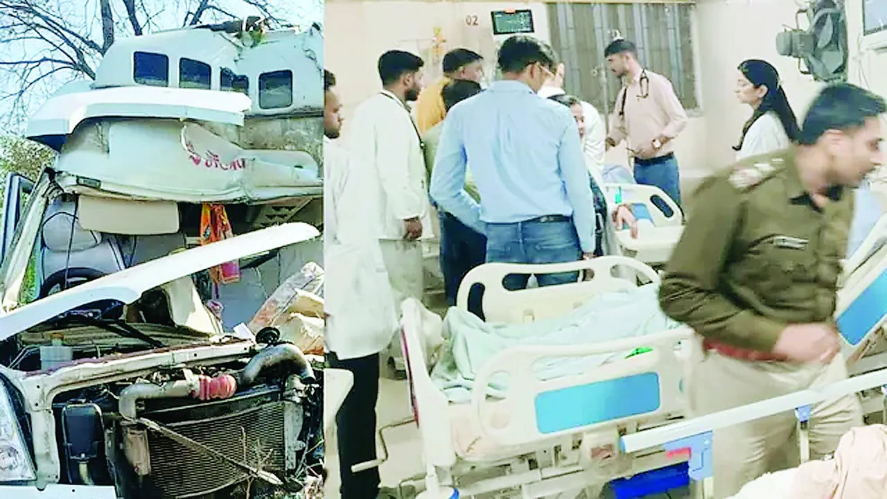  दिल्ली-कोलकाता राष्ट्रीय राजमार्ग पर बड़ा हादसा: तमिलनाडु के पर्यटकों की ट्रैवलर ट्रक से टकराई, एक की मौत, 19 घायल 