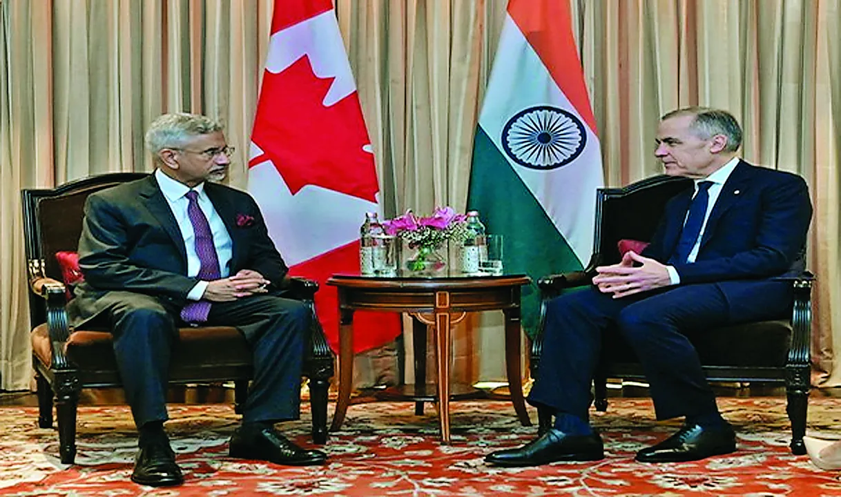  जयशंकर-मार्क कार्नी मुलाकात: भारत-कनाडा रणनीतिक साझेदारी को मजबूत करने पर जोर 