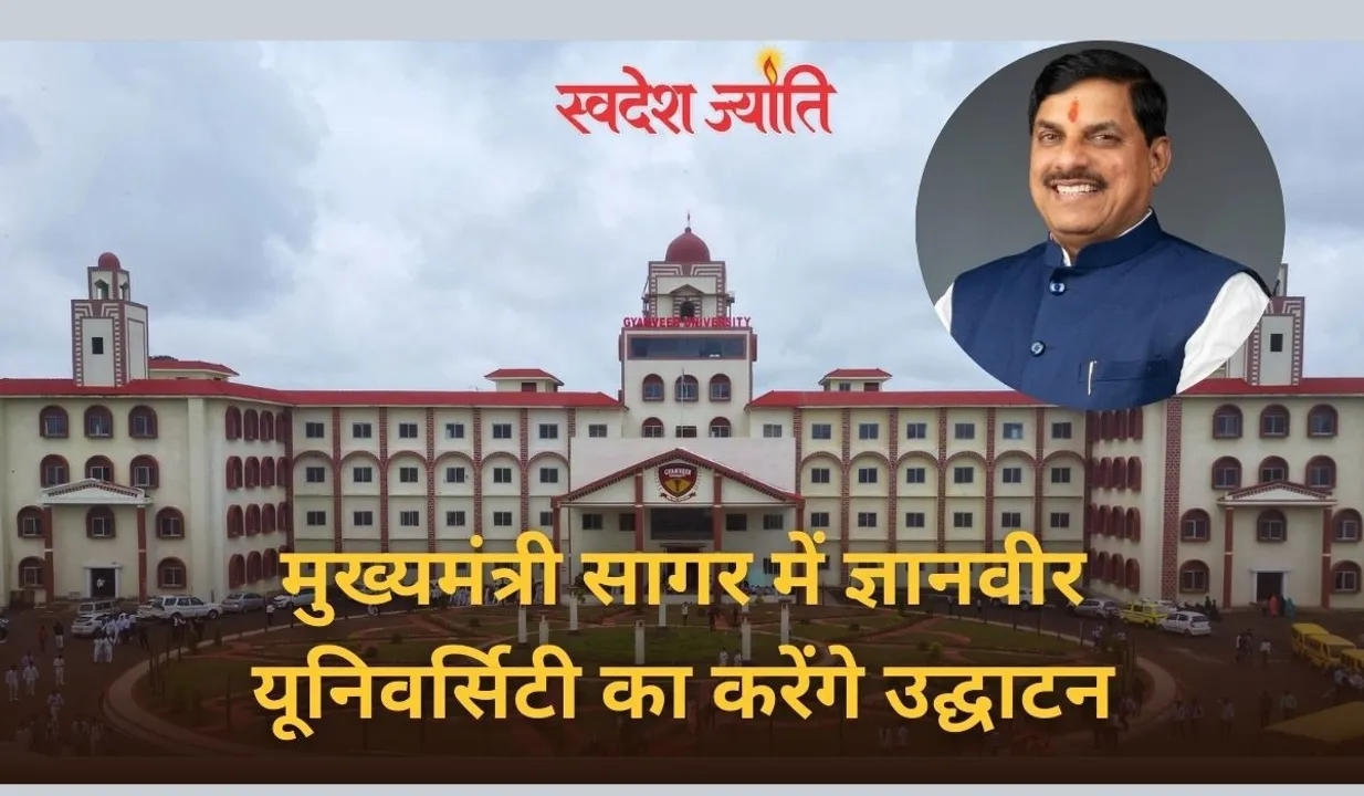 gyanveer university ingration by cm yadav