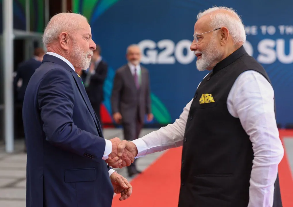  RIO DE JANEIRO, NOV 18 (UNI):- Prime Minister Narendra Modi arrival in G20 RIO SUMMIT,in Rio de Janeiro, Brazil on Monday. UNI PHOTO-132U 