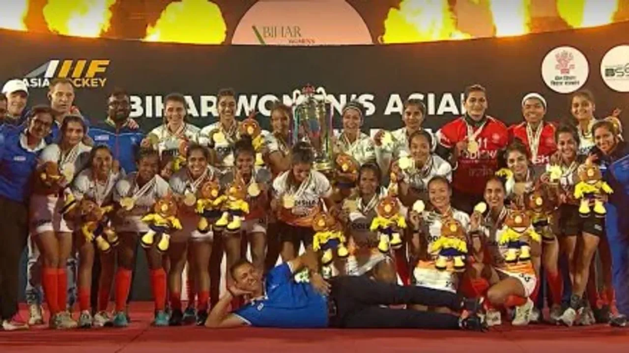  भारत ने महिला एशियन हॉकी चैंपियनशिप का फाइनल जीता, चीन को 1-0 से हराया