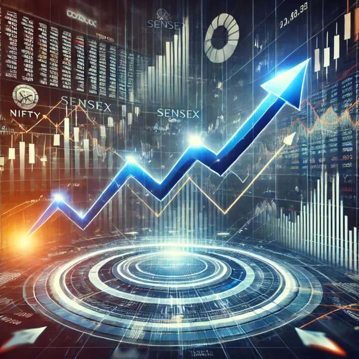  सेंसेक्स में 1250 अंक से ज्यादा की तेजी: निफ्टी भी 340 अंक चढ़ा"

 