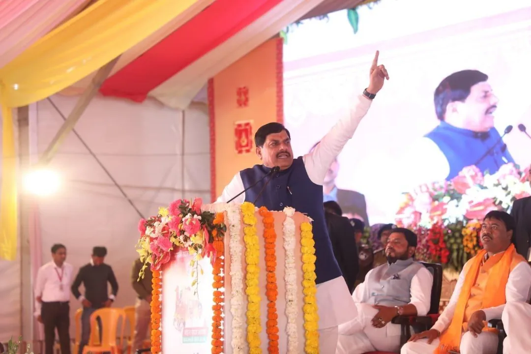  "Chief Minister Dr. Mohan Yadav responded sharply to Congress 