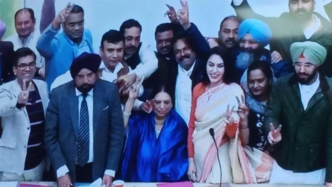  Harpreet Kaur Wins Chandigarh Mayor Election, Congress &amp; AAP Alliance Defeated 
