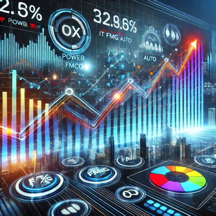  आज भारतीय शेयर बाजार में फ्लैट कारोबार देखने को मिल रहा है। पावर और FMCG सेक्टर में बढ़त  