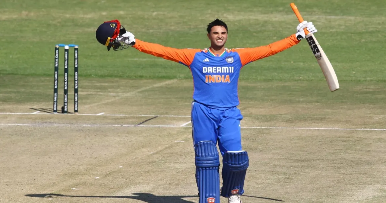 "Abhishek Sharma's Historic Century Powers India to  