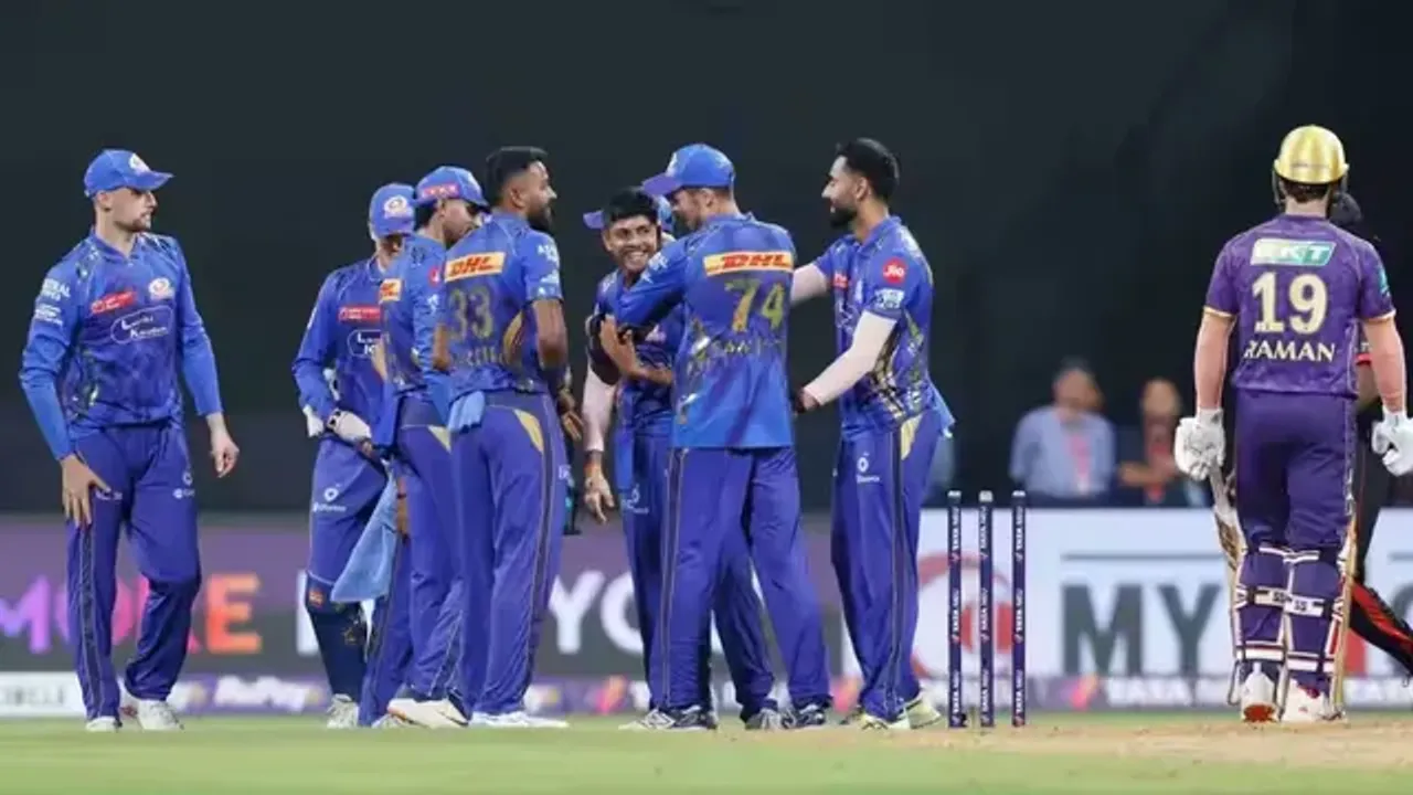  mumbai-ipl-2025-first-match-win-kolkata-8-wickets 