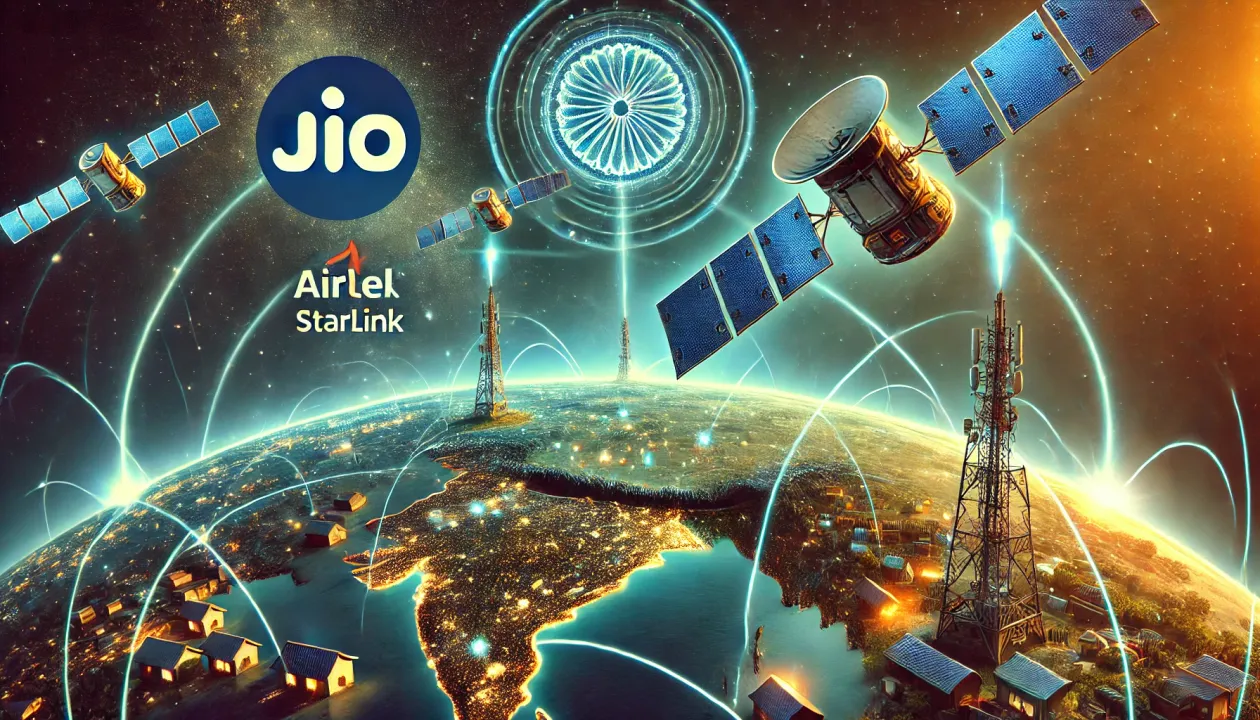  jio-airtel-starlink-satellite-internet-india 