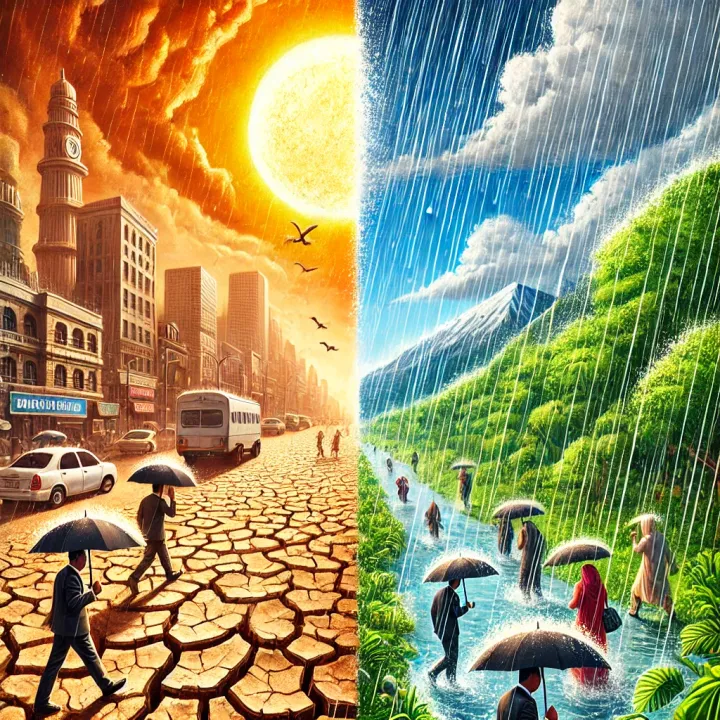  bharat-me-mausam-badalav-loo-barish-barfbari 