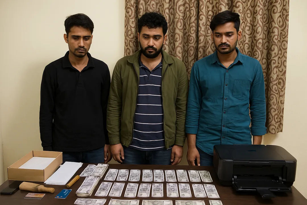  indore-nakli-note-racket-hotel-arrest 