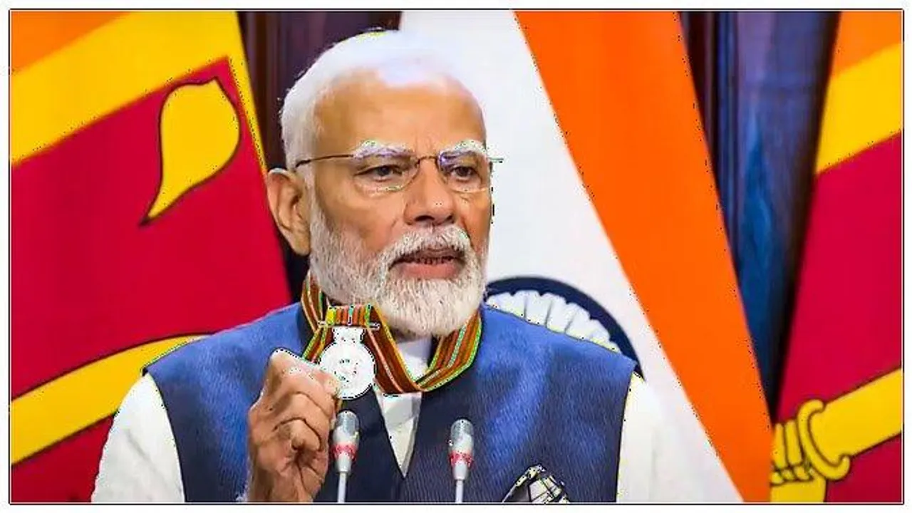  ‘मित्र विभूषण’ से सम्मानित हुए प्रधानमंत्री मोदी, बोले– यह सम्मान 140 करोड़ भारतीयों का है