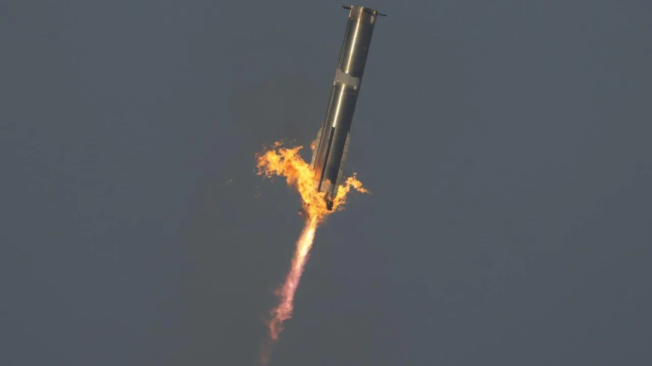  स्पेसएक्स की स्टारशिप तीसरी बार भी नाकाम 