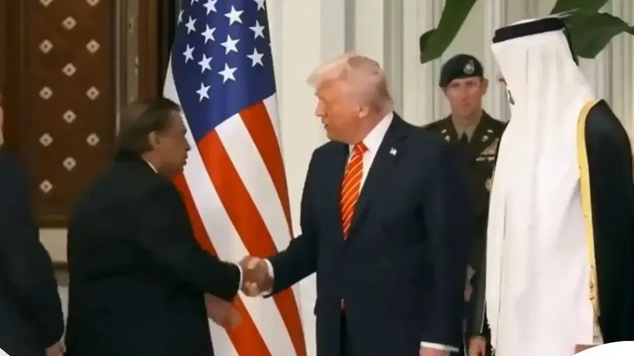  trump-ambani-meeting-qatar-usa-1-2-trillion-dollar-deal 