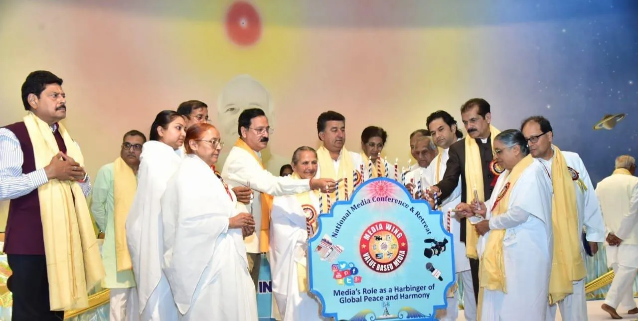  media-conference-mount-abu-brahmakumaris-kk-vishnoi-sanjay-dwivedi 