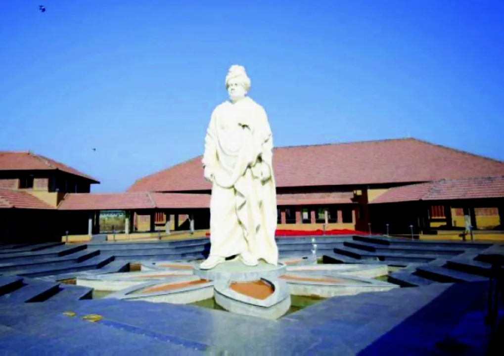  swami-vivekananda-statue-indore-bhoomipujan-mohan-yadav 
