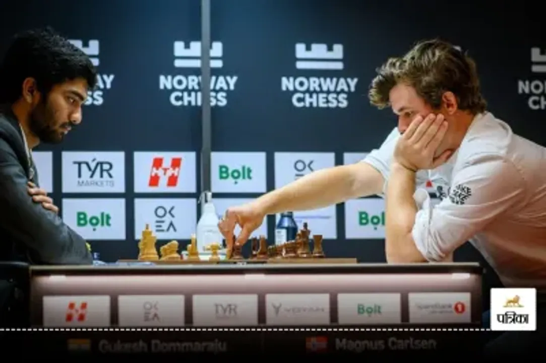  gukesh-beats-magnus-carlsen-norway-chess-2025 