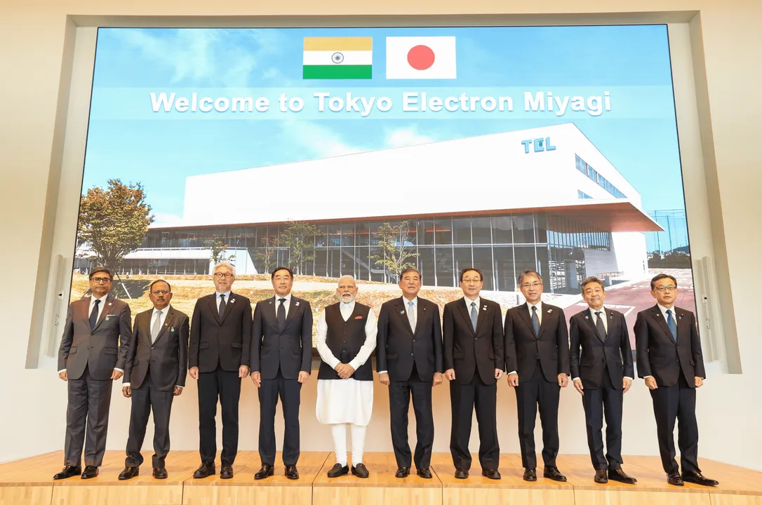  modi-ishiba-tokyo-electron-semiconductor-cooperation 