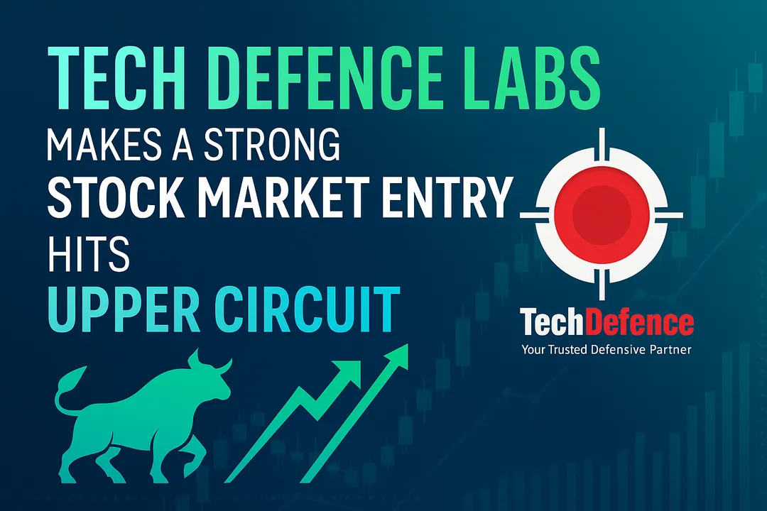   tech-defence-labs-stock-listing-upper-circuit 